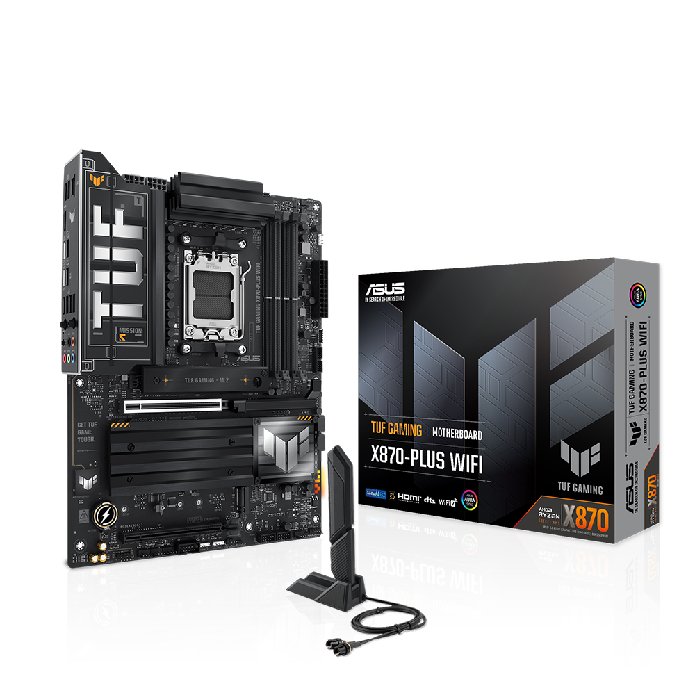 ASUS TUF Gaming X870-PLUS WIFI 인텍앤컴퍼니이미지입니다. 누르면 해당 게시물로 새창이동합니다.