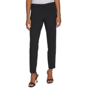 캘빈클라인 우먼 Highline 앵클 렝스 Pant, 레귤러 쁘띠 블랙 10038173_이미지