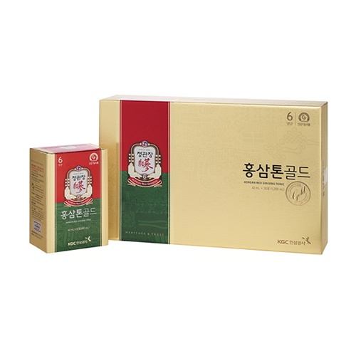 정관장 홍삼톤 골드 40ml 30포 (15개)_이미지