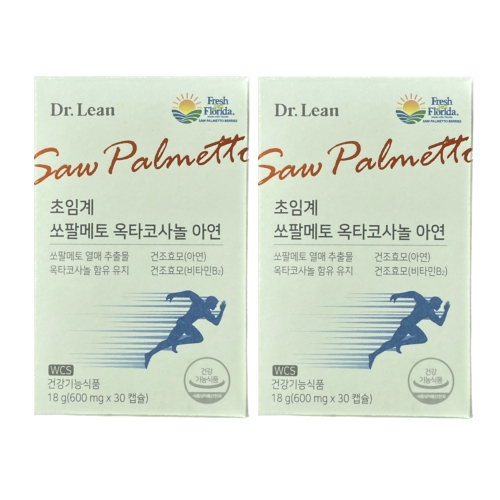 닥터린 초임계 쏘팔메토 옥타코사놀 아연 30캡슐 (2개)_이미지