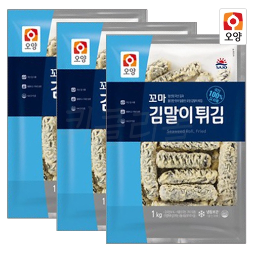 사조오양 꼬마 김말이 튀김 1kg (3개)_이미지