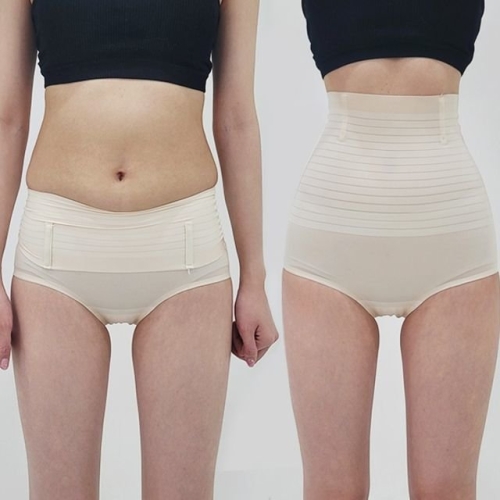 수앤수 쿨링원단 뱃살보정 똥배 포토샵 여름용 시원한 몸매보정 팬티 24U002