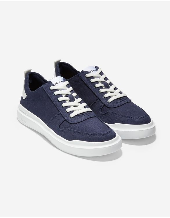콜한 네이비 GRANDPRO Rally Canvas Court 스니커즈 CHSO2F170N2