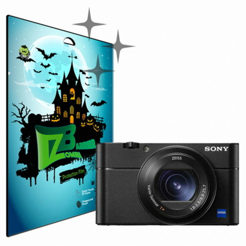 좀비베리어 SONY DSC-RX100 V,RX100 VA용 올레포빅 고광택 액정보호필름_이미지