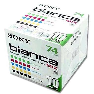 SONY MD BIANCA-74M 팩 10장_이미지