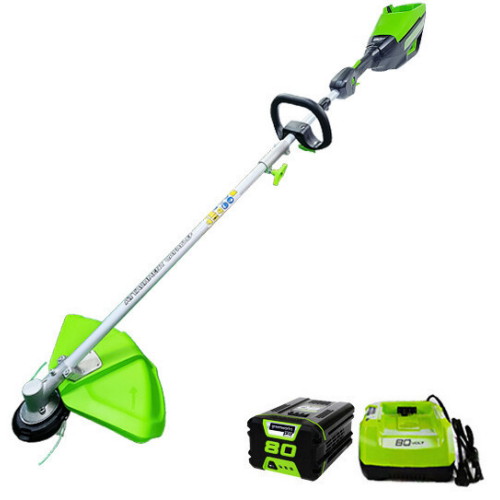 그린웍스  견착식 PRO 80V 예초기 분리형 2103773 (5.0Ah, 배터리 1개)