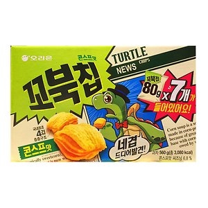 오리온 꼬북칩 콘스프 맛 80g (7개)_이미지