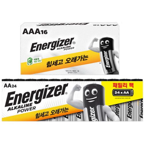 AA 24알 (벌크) + AAA 16알 (벌크)