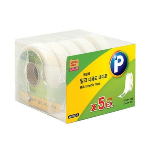 프린텍 밀크 다용도 테이프 디스펜서 MD1230 12mm x 30m (5개)
