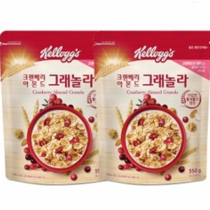 크랜베리 아몬드 그래놀라 550g