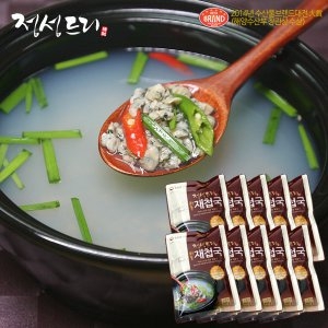 정성드리 경남 하동 재첩국 500g (10개)_이미지