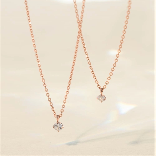 LLOYD 로이드 L-Diamond 클로즈투 2캐럿 베이직 14k 목걸이LNF22005D