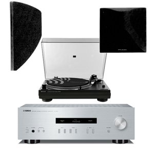  야마하 A-S201 + 턴테이블 + 스피커