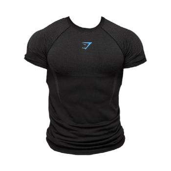 케이브랜즈 닉스 Gymshark 짐샤크 오 5 0 심리스 티셔츠 블랙 오 그레이 A6A4C-BB2