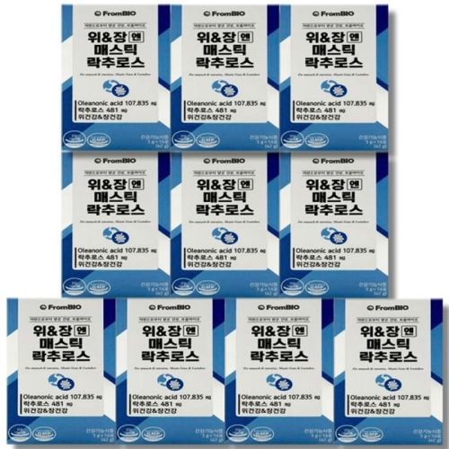 프롬바이오 위 장 엔 매스틱 락추로스 3g 14포 (10개)_이미지