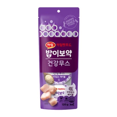 캣 건강무스 걱정없는 헤어볼 120g (40g x 3p)