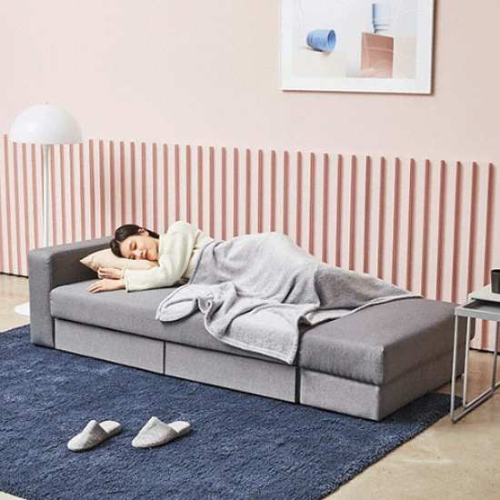 아이와비 투앤드 수납형 패브릭 소파베드 2인용_이미지