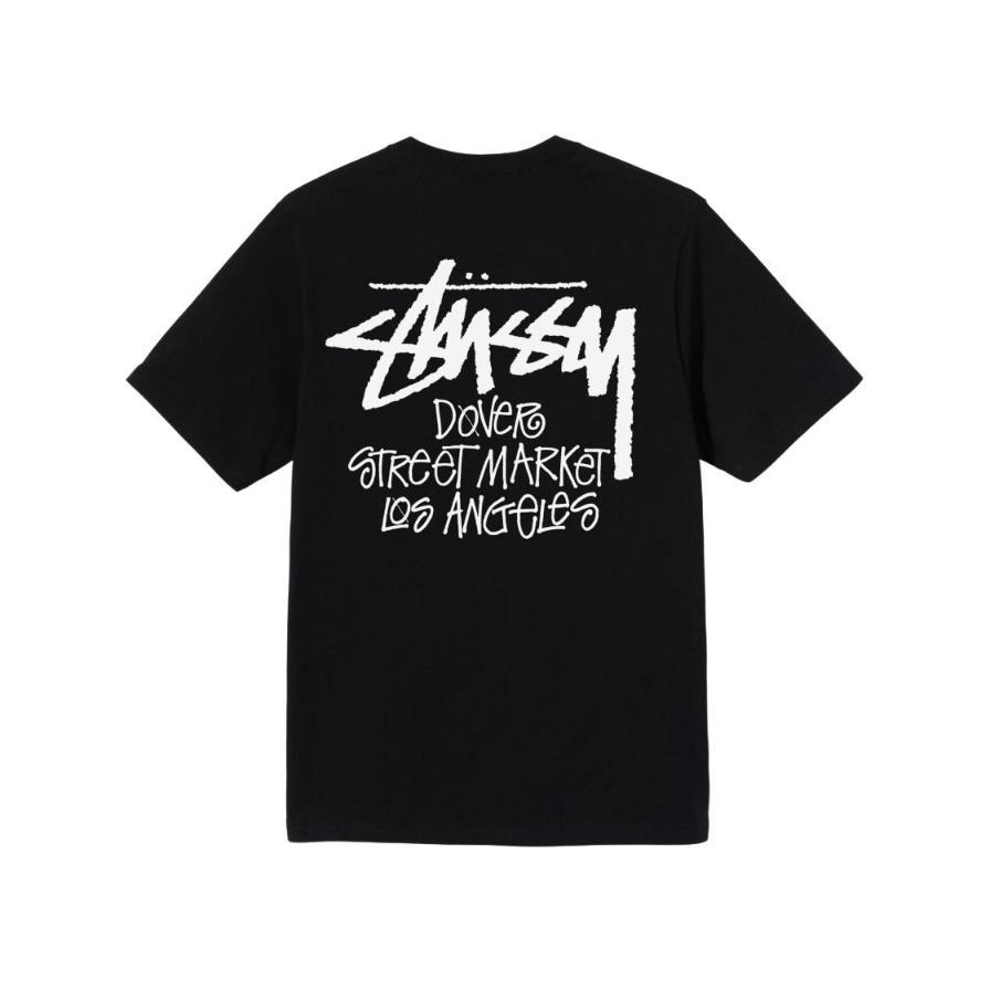 스투시 스탁 도버 스트리트 마켓 LA 티셔츠 블랙 3903612/3903737/3903993/3903890_이미지