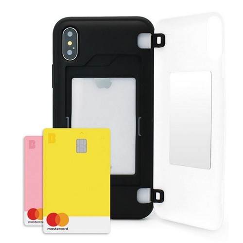 베켄 베락스 아이폰13 미니 빨강머리 앤 카드 도어 하드 케이스_이미지