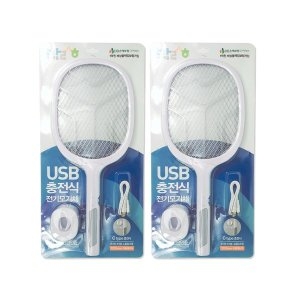 바른생활 USB 충전식 전기모기채_이미지