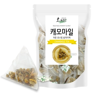 오허브 캐모마일차 카모마일차 삼각티백차 25개 캐모마일티 카모마일