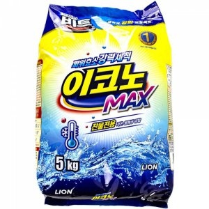 라이온코리아 비트 때가쏙 운동복 땀냄새 제거 가루 세제 5kg