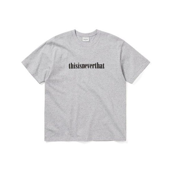 닉스 디스이즈네버댓 THISISNEVERTHAT O Logo Tee Heather Grey TN251TTSST01HGR 347450이미지입니다. 누르면 해당 게시물로 새창이동합니다.