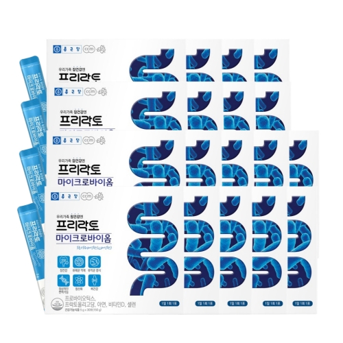 종근당건강 프리락토 마이크로바이옴 5g 30포 (18개)_이미지