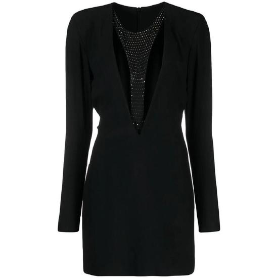 존리치몬드 라인스톤 장식 드레스 RWP23015VESV T