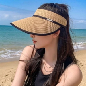 Rly 밀짚 선캡 벙거지 모자 휴가지 여름캡 29553917