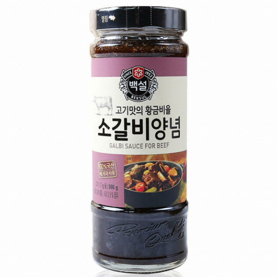 백설 소갈비양념 500g (12개)_이미지