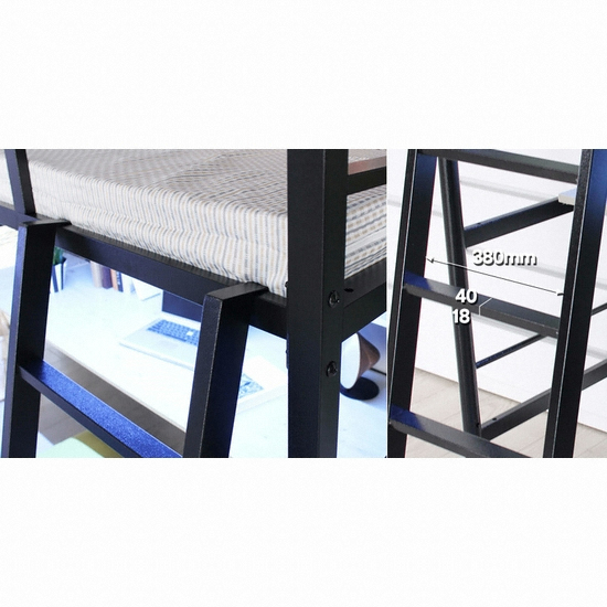 퍼니엘 북카페M 철제 벙커침대 MS (매트별도)_이미지