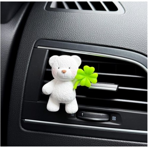 네잎클로버 오곰이 차량용 방향제