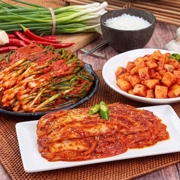 귀빈정 천만금 실비 파김치 500g (1개)_이미지
