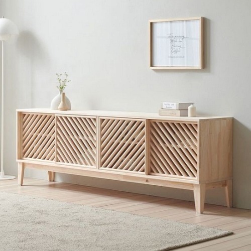 아이앤  디아나 편백 원목 거실장 2000