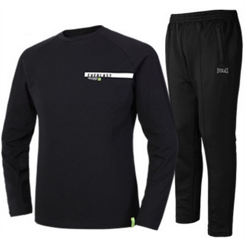 긴팔티셔츠 져지바지 세트 E-295UBK+E-401PBK