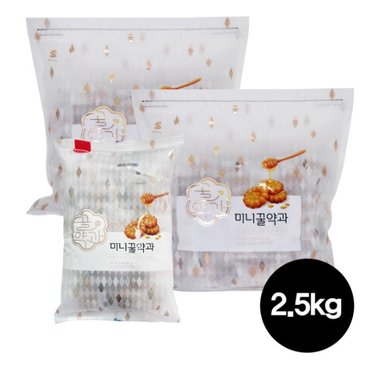 SPC삼립 미니꿀약과 2.5kg (1개)_이미지