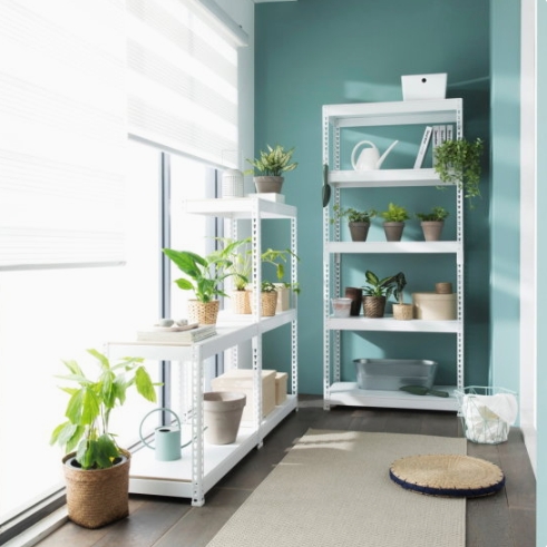 스피드랙 2T 중량 창고 선반 5단 900x400 (240cm(높이))_이미지