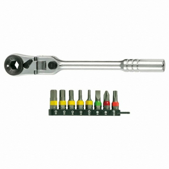 스마토 1/4인치 미니라쳇 비트세트 SM-RBS9F (9pcs)