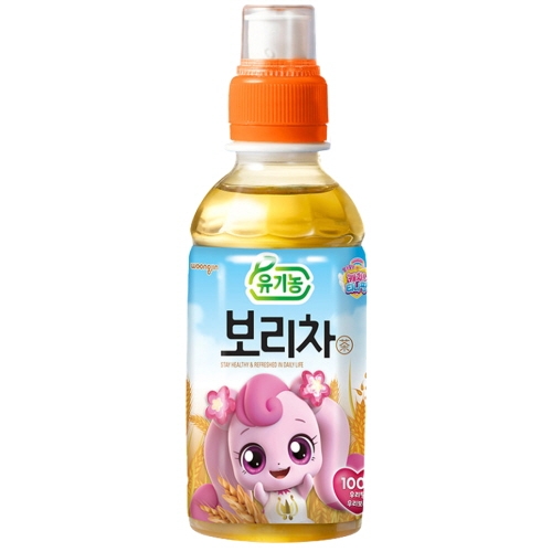 웅진식품 캐치티니핑 유기농 보리차 200ml (2개)_이미지