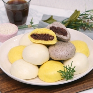 할매 쌀찐빵 20개 + 흑미 쌀찐빵 10개 + 단호박 쌀찐빵 10개