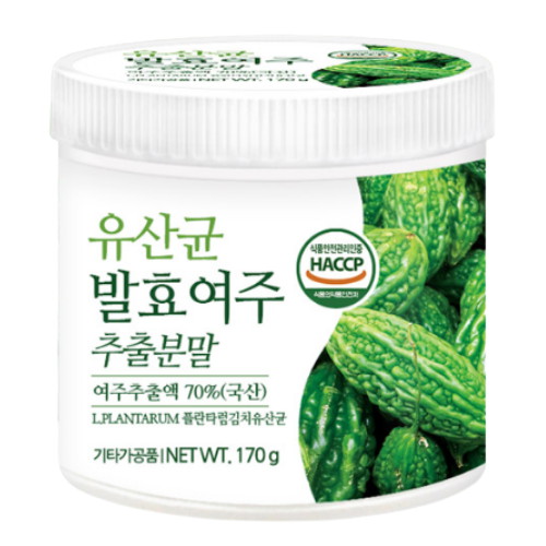 푸른들판 유산균 발효여주 추출분말 170g이미지입니다. 누르면 해당 게시물로 새창이동합니다.