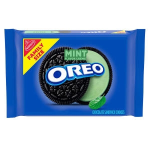 나비스코 Nabisco Oreo Mint Flavored Creme 나비스코 오레오 민트 크림 20oz 566g 4팩_이미지