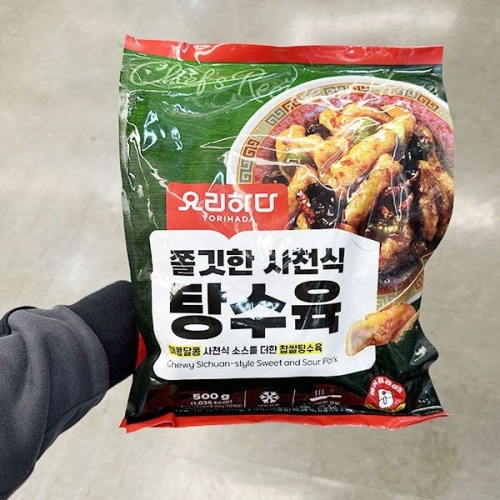 요리하다 쫄깃한 사천식 탕수육 500g (1개)_이미지