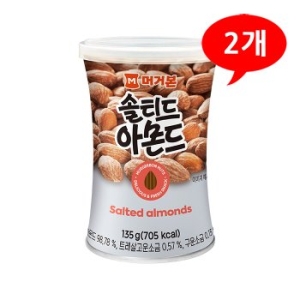 머거본 솔티드 아몬드 135g (2개)