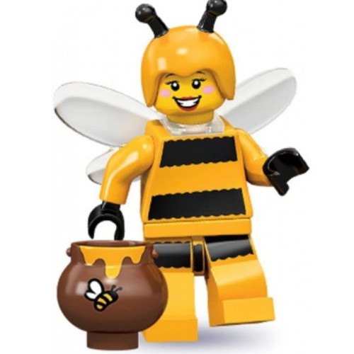 레고 미피 시즌10 71001-7 꿀벌 알바 Bumblebee Girl_이미지