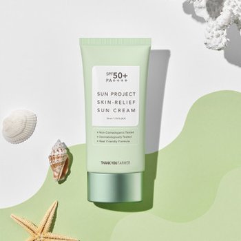 땡큐파머 선 프로젝트 스킨 릴리프 선 크림 50ml (1개)_이미지