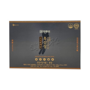 CJ제일제당 한뿌리 흑삼정 로얄블랙진 10g 30포 (8개)