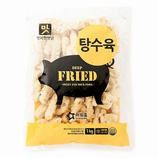 아워홈 행복한맛남 탕수육 1kg이미지입니다. 누르면 해당 게시물로 새창이동합니다.