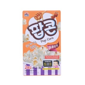 사조 전자레인지용 팝콘 달콤한맛 160g_이미지